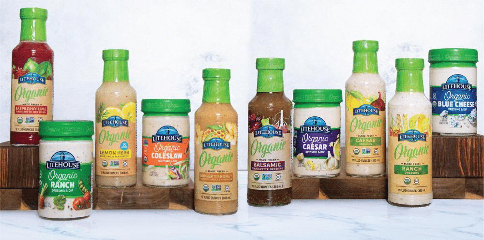 BUILD A BETTER SALAD WITH LITEHOUSE ORGANIC DRESSINGS