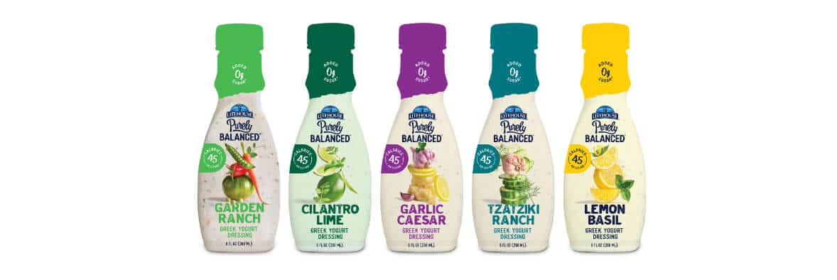 Purely Balanced Greek Yogurt Salad Dressings