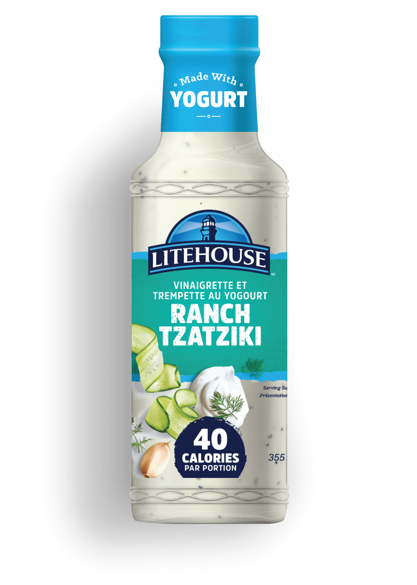 Tzatziki Ranch Greek Yogurt Dressing Purely Balanced