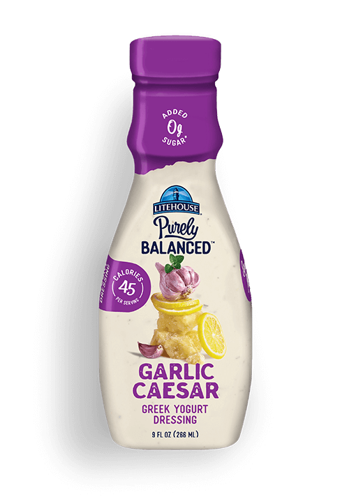 Garlic Caesar Greek Yogurt Dressing