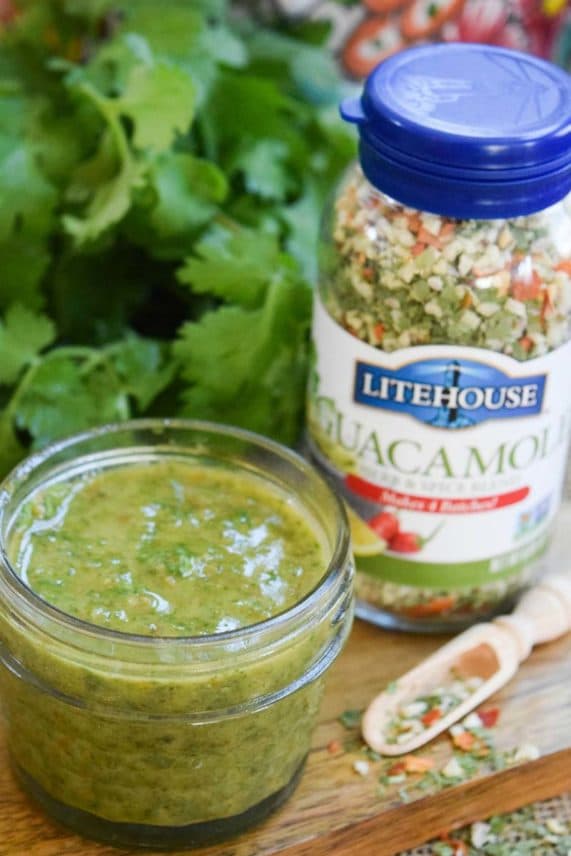 Preparing a batch of Vegan Chipotle Sweet Potato Soup with Cilantro Chimichurri