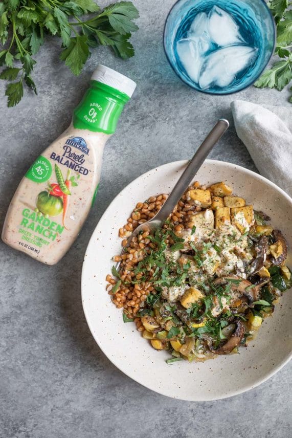 Power Meal Prep Bowls Recipe | Purely Balanced Garden Ranch