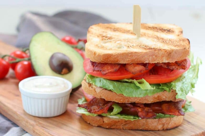 BLT Sandwiches with Avocado Ranch Dressing