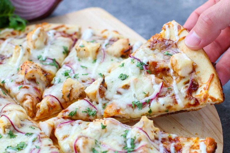 BBQ Chicken Ranch Pizza Recipe