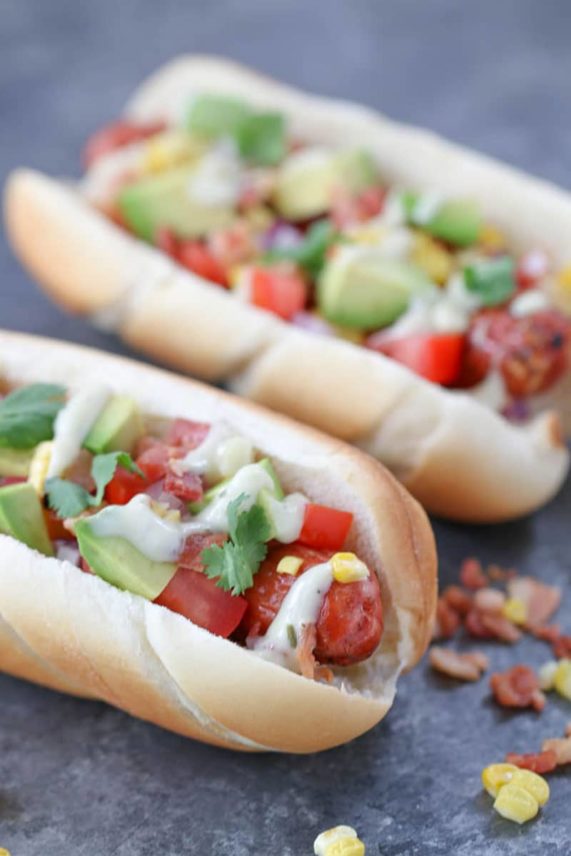 Tex-Mex Hot Dogs