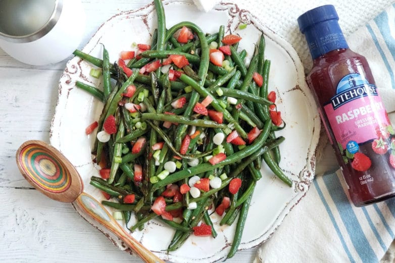 Serving up Spicy Berry Green Beans