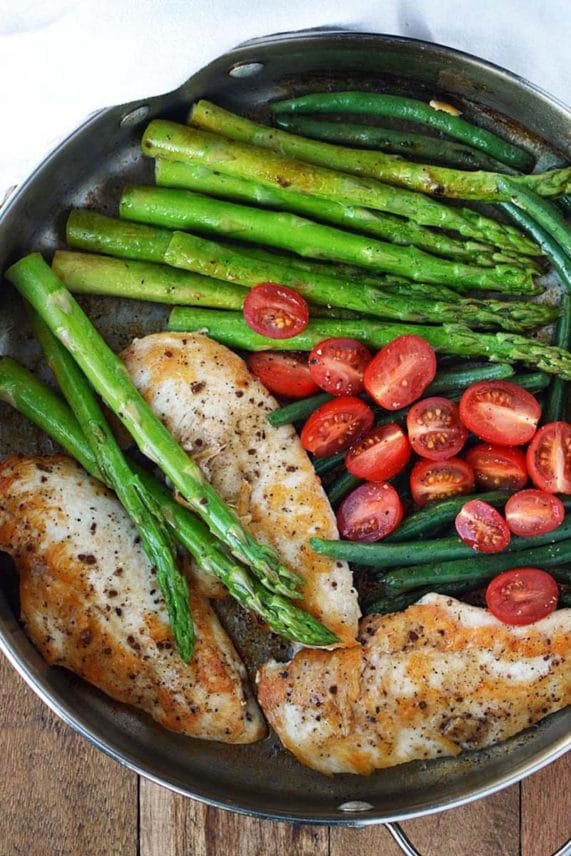 One Pan Balsamic Chicken Recipe