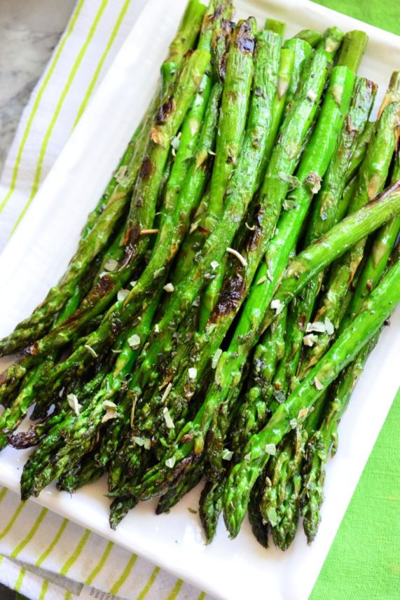 Grilled Italian Herb Asparagus recipe