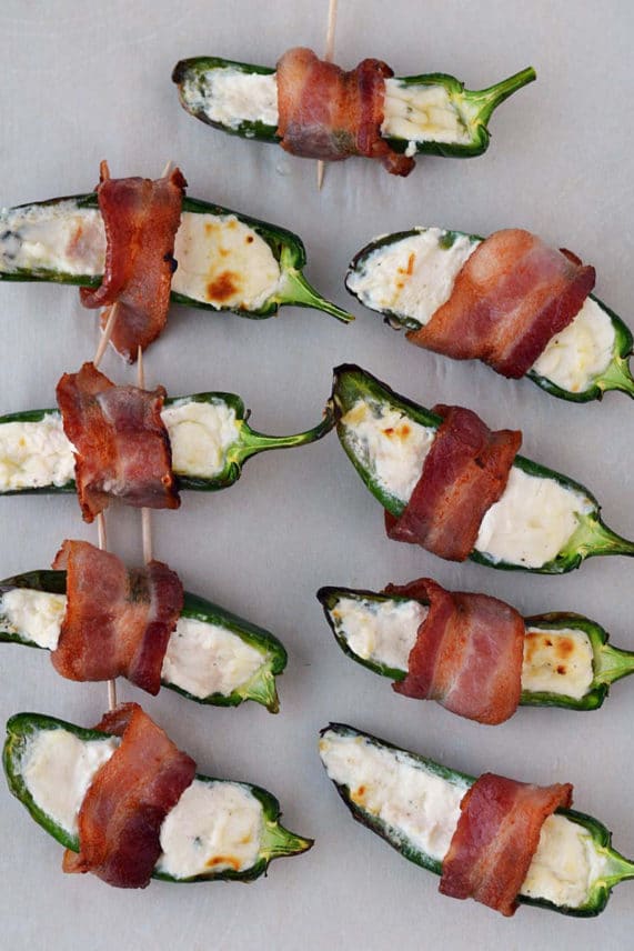 Bacon & Ranch Jalapeno Poppers Appetizer