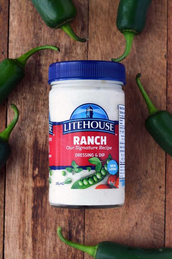 Litehouse Homestyle Ranch for Bacon and Ranch Jalapeno Poppers