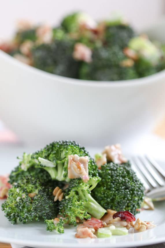 Take a bite of Classic Broccoli Salad