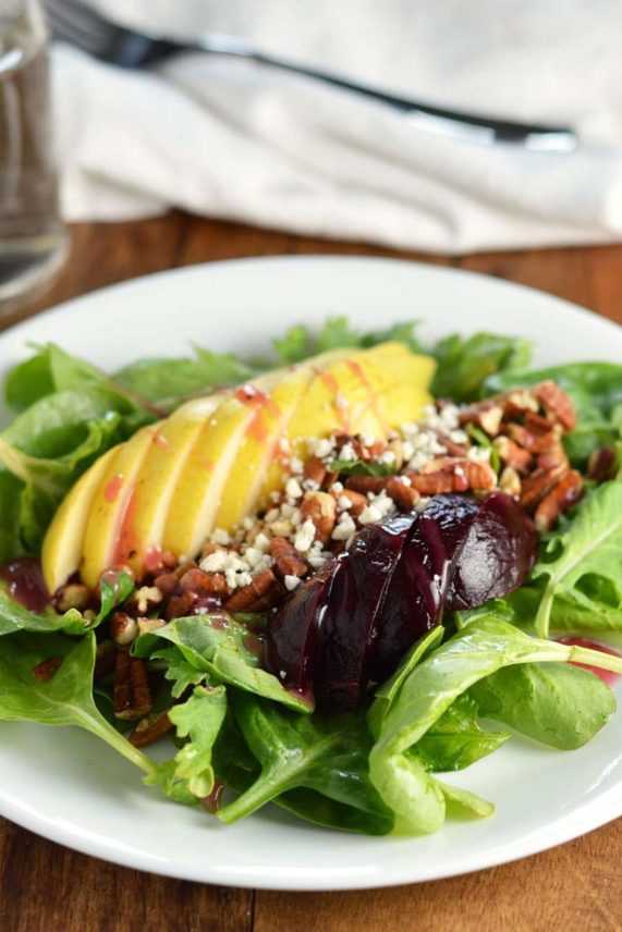 Ready to eat Roasted Beet and Pear Salad