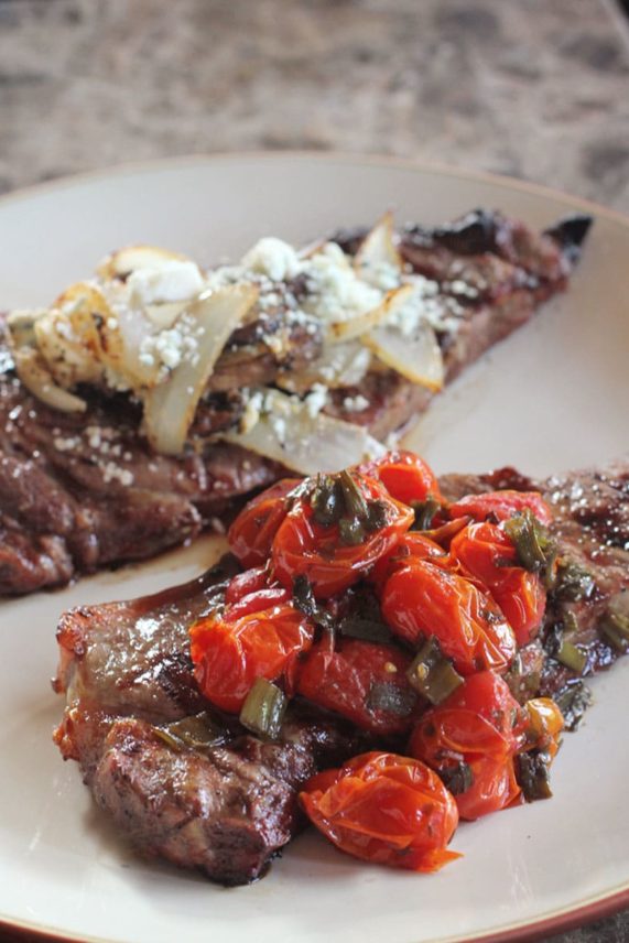 Just served Father’s Day Steaks Two-Ways