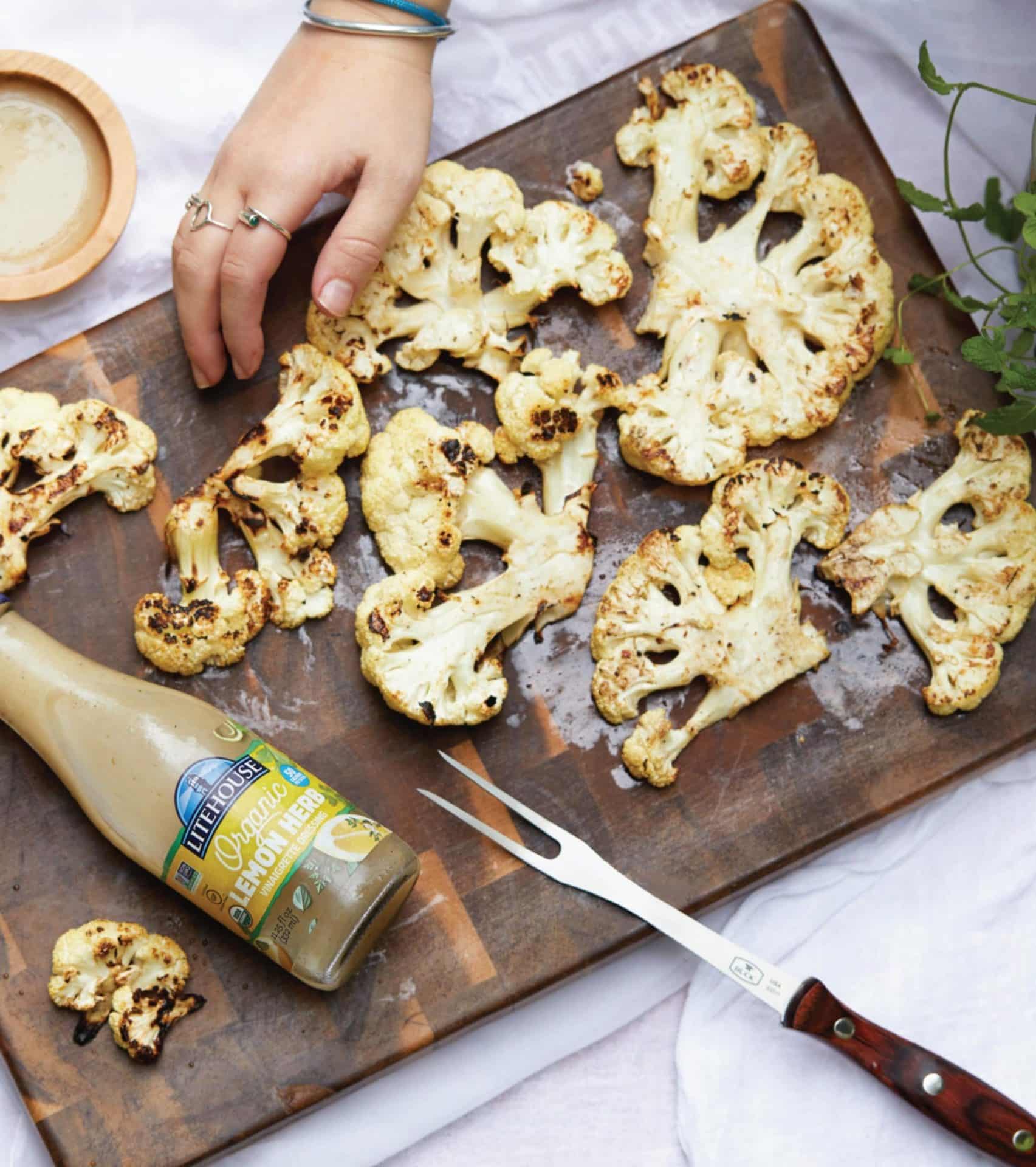 Grilled Marinated Califlower