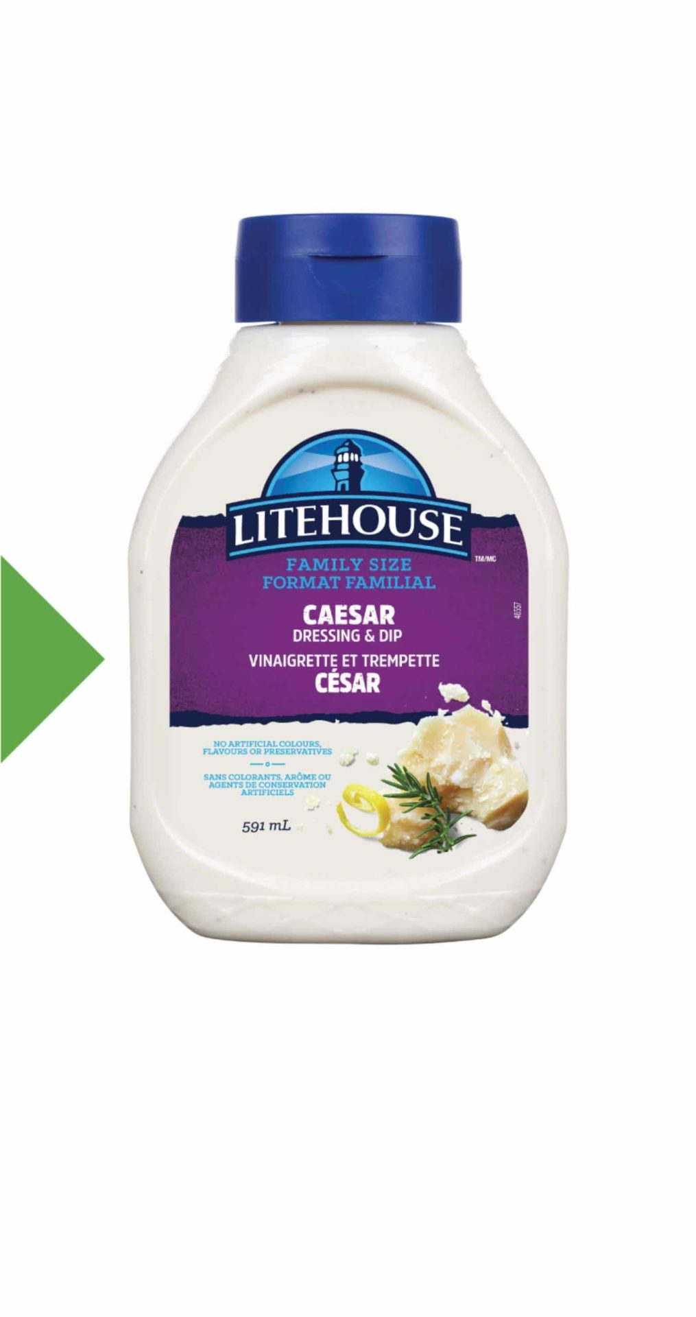 CAESAR DRESSING & DIP VINAIGRETTE ET TREMPETTE CESAR