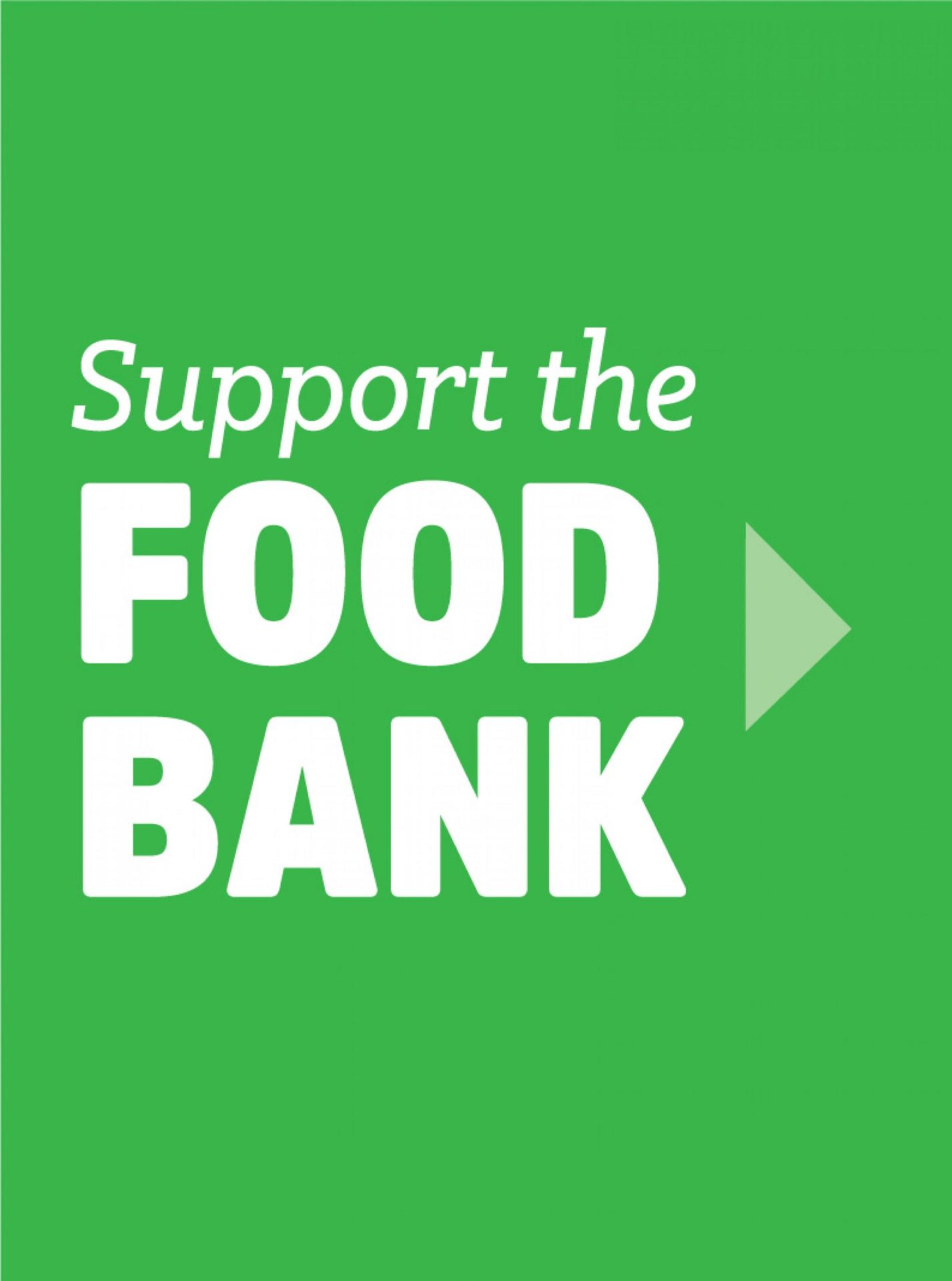 Support the FOOD BANK
