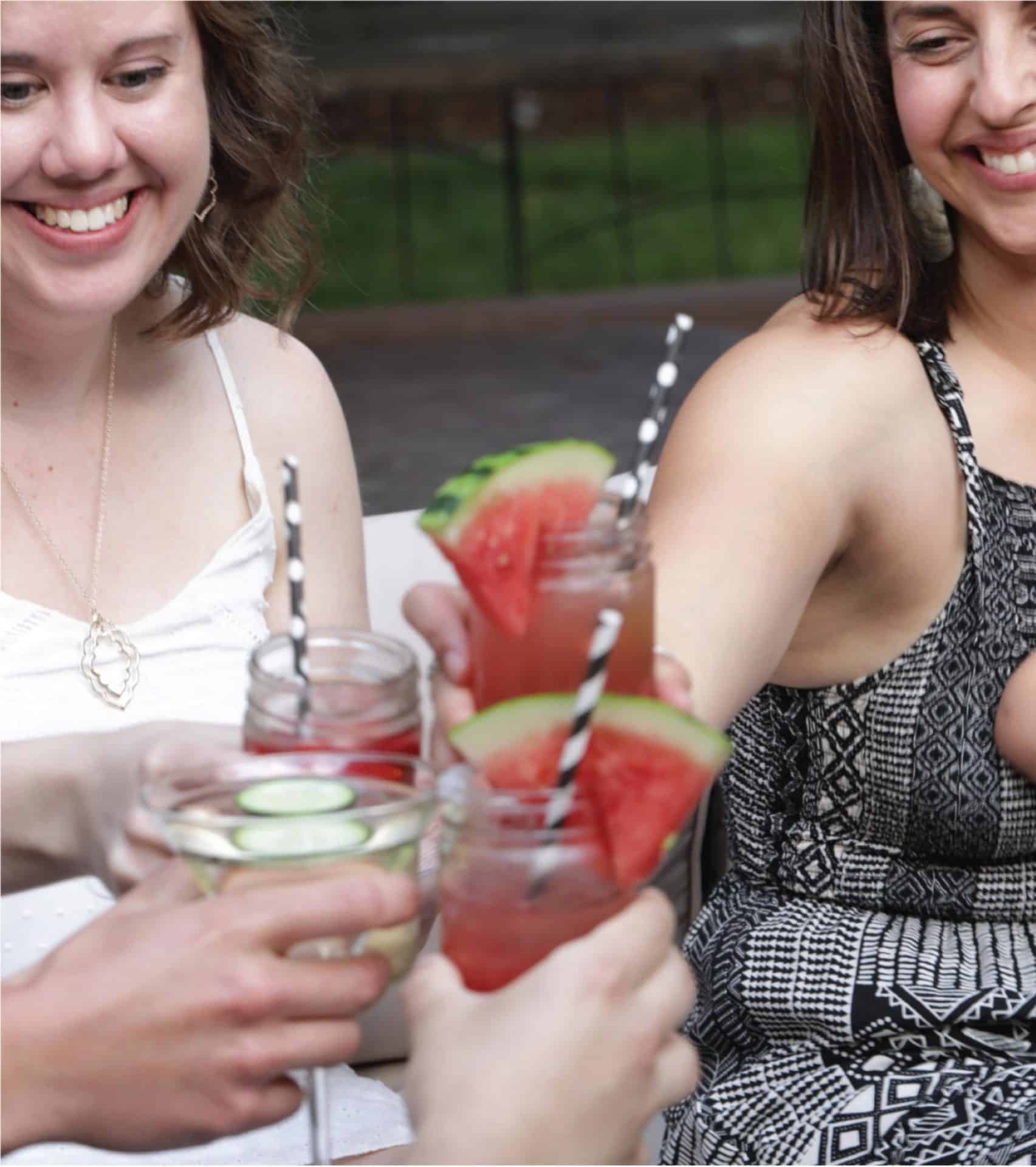 WE START WITH COCKTAILS