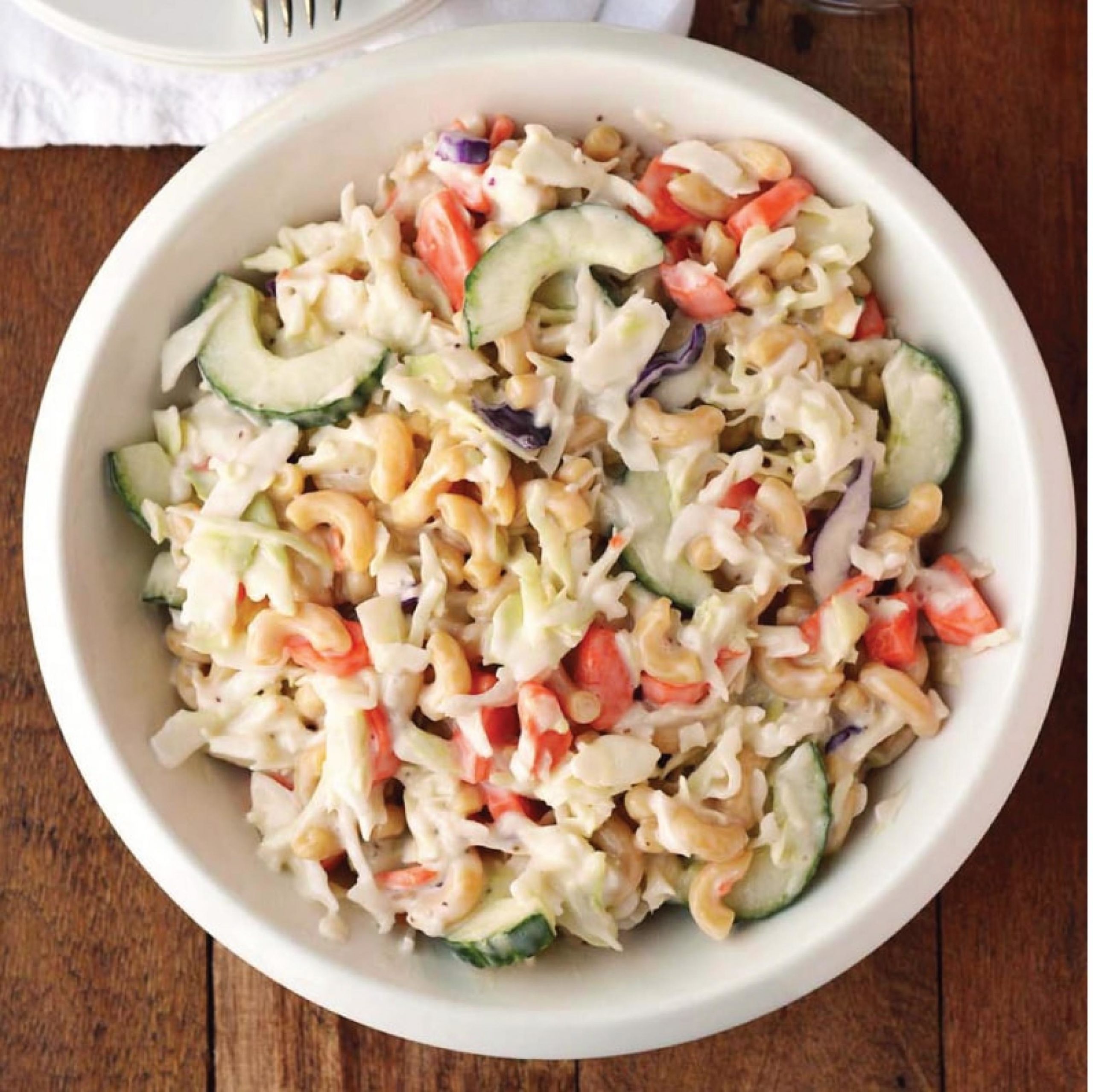 Coleslaw Macaroni Salad