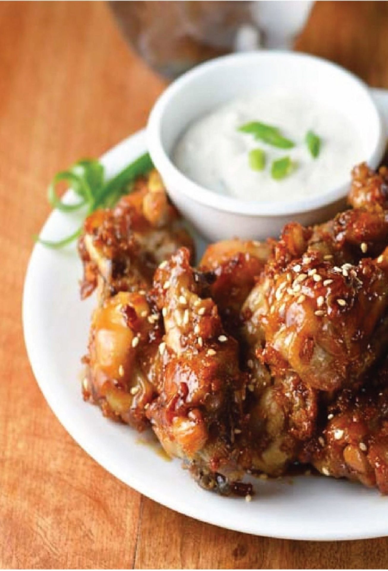 Sticky Sesame Wings