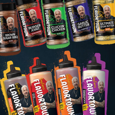 Wing toss and season like a Boss with Flavortown's new sauces, rubs, and seasonings